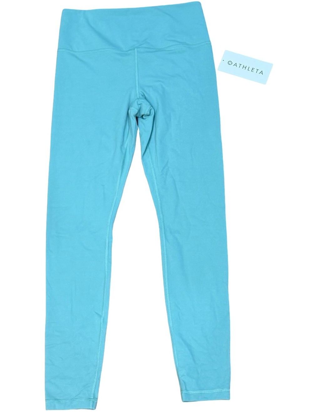 ✨ NWT Athleta Ultra High Rise Elation Tight Light Blue Leggings Size Small
